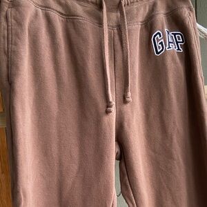 GAP juniors Brown Joggers with Logo